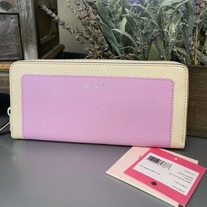 Kate Spade Slim Continental Margaux Wallet NWT ~ Sweet Pea Multi